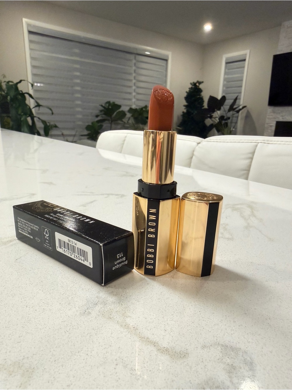 【Brand New】Bobbi Brown Luxe Lipstick 113 Boutique Brown – Full Size